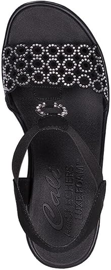 Skechers レディース Rumblers-Queen B ウェッジサンダル Amazon | Skechers レディース Rumble on-Queen B2ウェッジ